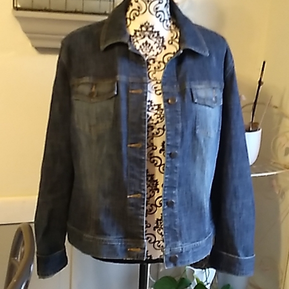 Loft Ann Taylor Jackets & Blazers - Ann Taylor Loft jean  jacket size 14 woman's